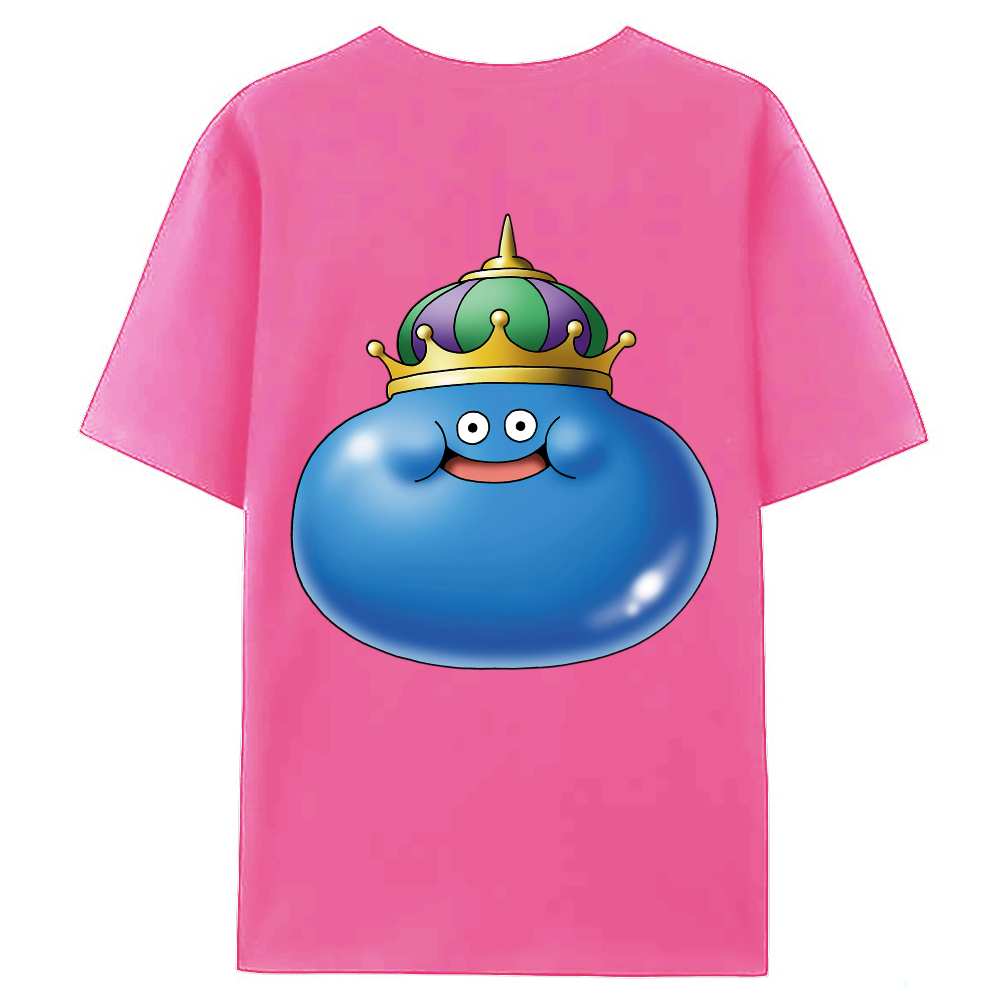 （画像用） ドラゴンクエスト Doragon Kuesuto Dragon Quest レディース半袖Tシャツ(バックプリント)
